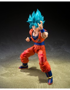 Dragon Ball - Super Saiyan God Super Son Goku (Blue power...
