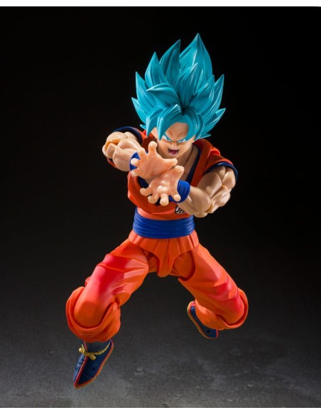 Dragon Ball - Super Saiyan God Super Son Goku (Blue power transcending Limits) - S.H.Figuarts