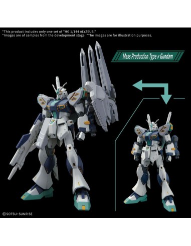 Gundam - HG 1/144 Alyzeus MSG - Model Kit