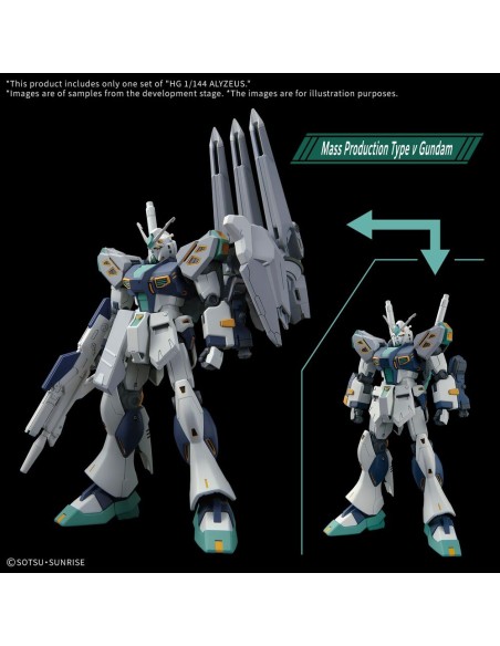 Gundam - HG 1/144 Alyzeus MSG - Model Kit