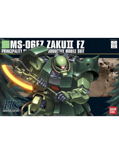 Gundam - HGUC 1/144 MS-06FZ Zaku II FZ - Model Kit