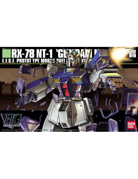 Gundam - HGUC 1/144 RX-78 NT-1 - Model Kit