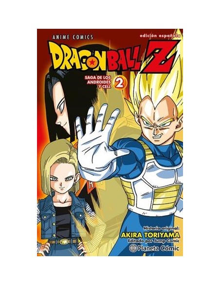 DRAGON BALL Z ANIME COMICS: SAGA DE LOS ANDROIDES Y CELL Nº02