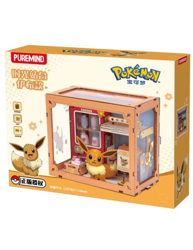 Pokemon - Mini World Vibrant Street Scene Bus...