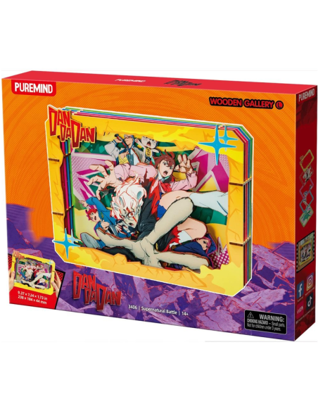 Dan Da Dan - Wooden Gallery L Supernatural Battle - Puremind