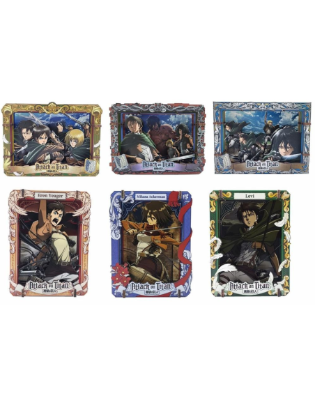 Shingeki no Kyojin -  Wooden Gallery S - Blind Box