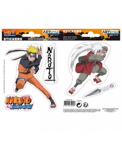 STICKERS NARUTO SHIPPUDEN 16X11CM NARUTO JIRAIYA